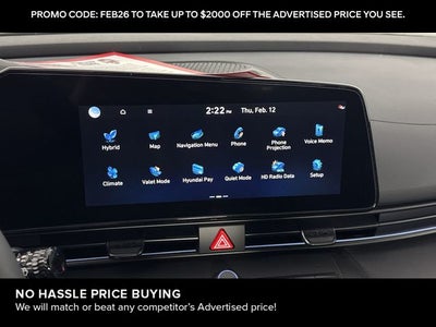 2026 Hyundai ELANTRA HYBRID SEL Sport