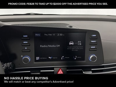 2026 Hyundai ELANTRA HYBRID Blue