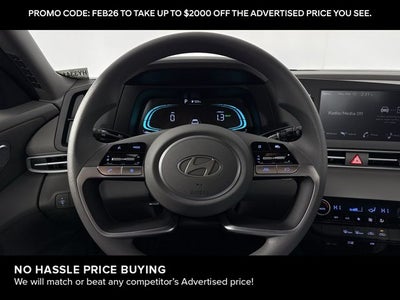 2026 Hyundai ELANTRA HYBRID Blue