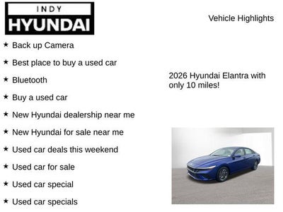 2026 Hyundai ELANTRA HYBRID Blue