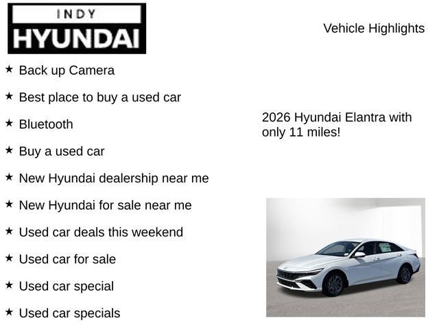 2026 Hyundai ELANTRA HYBRID Blue