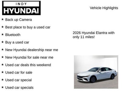 2026 Hyundai ELANTRA HYBRID Blue