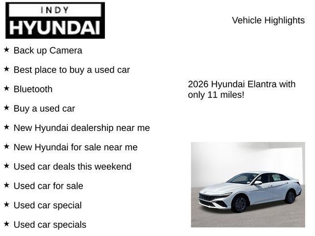2026 Hyundai ELANTRA HYBRID Blue
