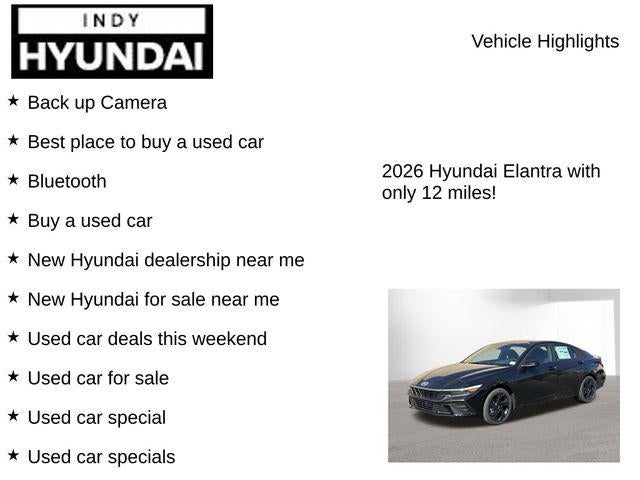 2026 Hyundai ELANTRA HYBRID SEL Sport