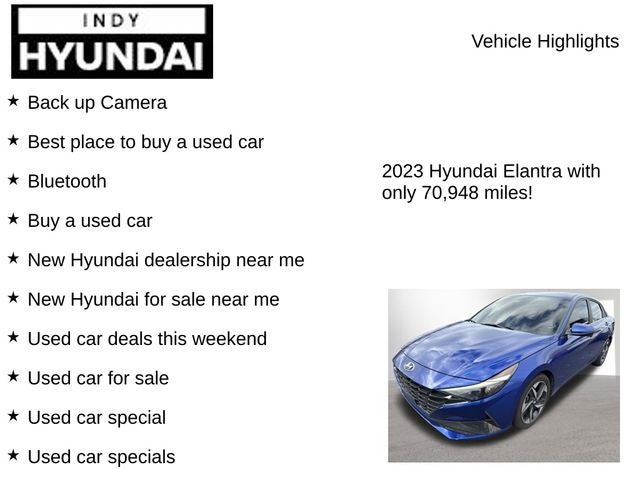 2023 Hyundai ELANTRA HYBRID Limited