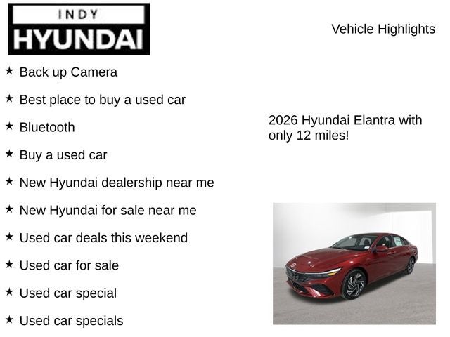 2026 Hyundai ELANTRA Limited