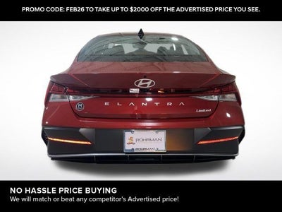 2026 Hyundai ELANTRA Limited