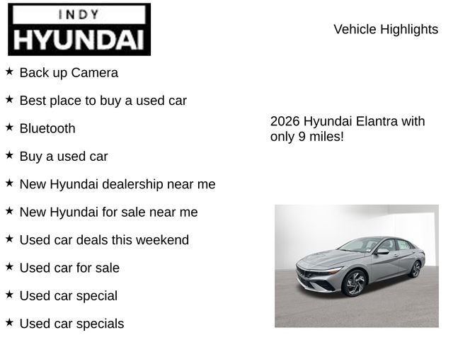 2026 Hyundai ELANTRA Limited