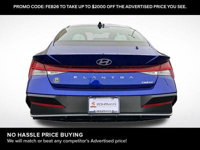 2026 Hyundai ELANTRA Limited