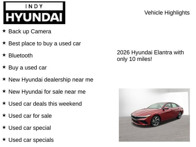 2026 Hyundai ELANTRA Limited