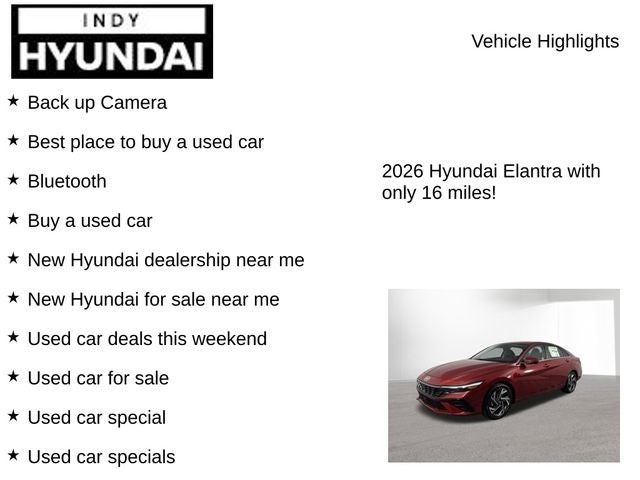 2026 Hyundai ELANTRA Limited