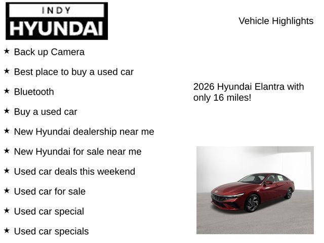 2026 Hyundai ELANTRA Limited