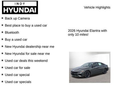 2026 Hyundai ELANTRA Limited