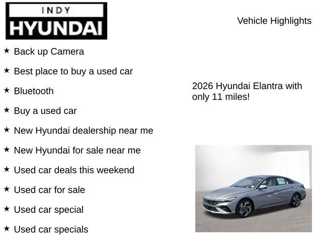 2026 Hyundai ELANTRA Limited