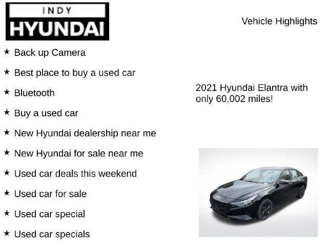 2021 Hyundai ELANTRA SEL