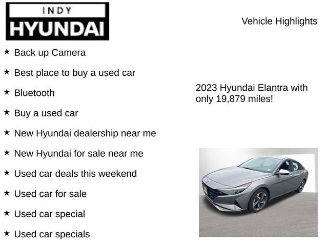 2023 Hyundai ELANTRA SEL