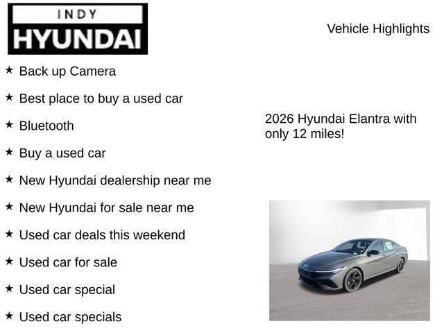 2026 Hyundai ELANTRA SEL Sport