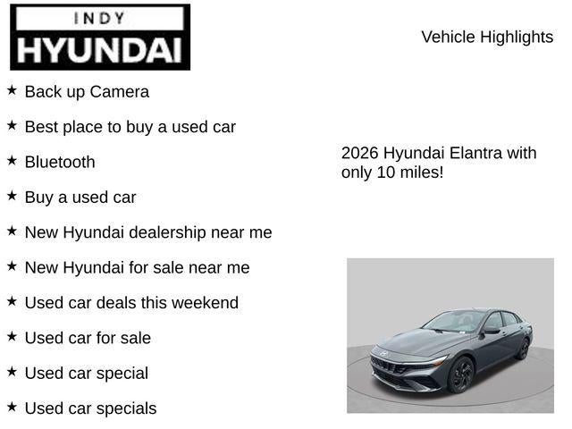 2026 Hyundai ELANTRA SEL Sport