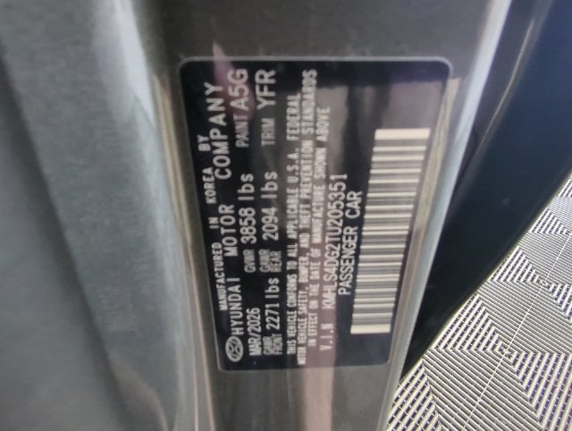 2026 Hyundai ELANTRA SEL Sport