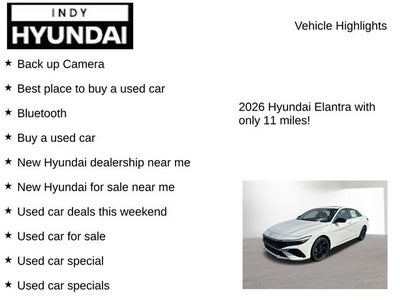 2026 Hyundai ELANTRA SEL Sport