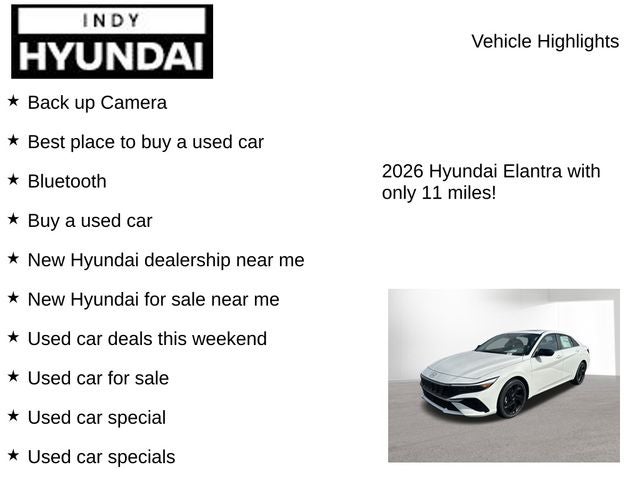 2026 Hyundai ELANTRA SEL Sport