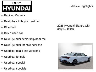 2026 Hyundai ELANTRA SEL Sport