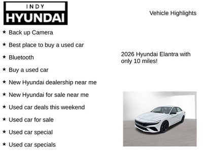 2026 Hyundai ELANTRA SEL Sport