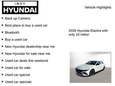 2026 Hyundai ELANTRA SEL Sport