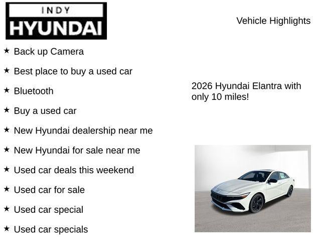 2026 Hyundai ELANTRA SEL Sport