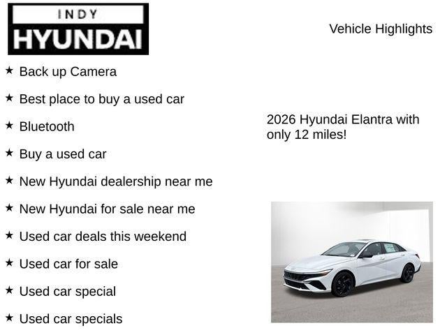 2026 Hyundai ELANTRA SEL Sport