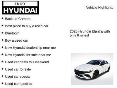 2026 Hyundai ELANTRA SEL Sport