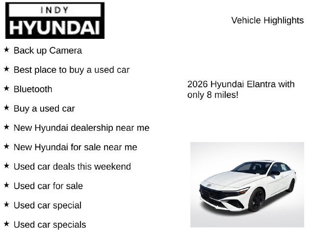 2026 Hyundai ELANTRA SEL Sport