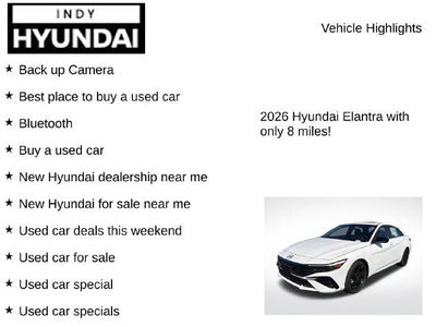 2026 Hyundai ELANTRA SEL Sport