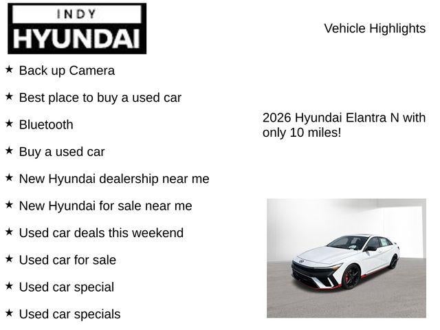 2026 Hyundai ELANTRA N Base