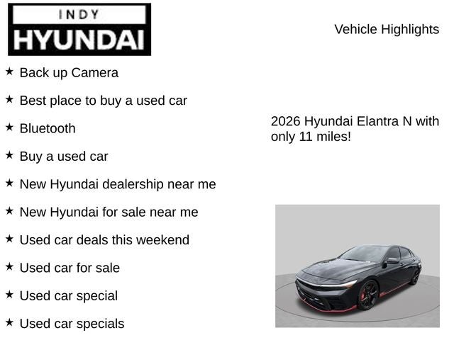 2026 Hyundai ELANTRA N Base