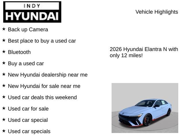 2026 Hyundai ELANTRA N Base