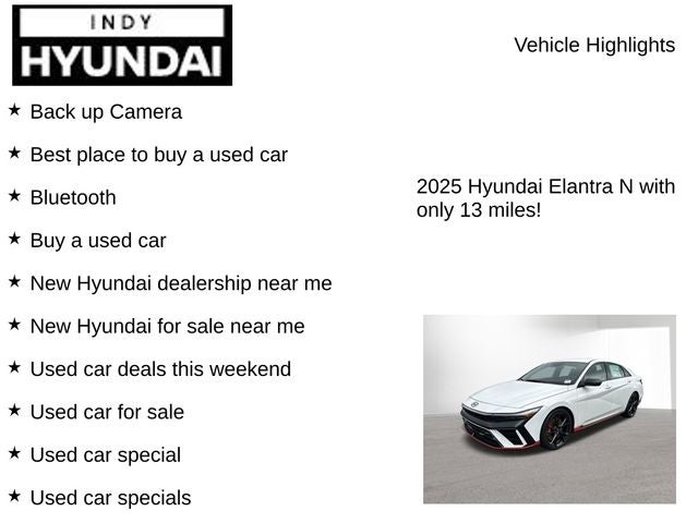 2025 Hyundai ELANTRA N Base