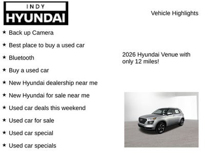 2026 Hyundai VENUE SEL