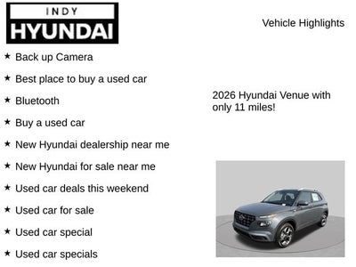 2026 Hyundai VENUE SEL