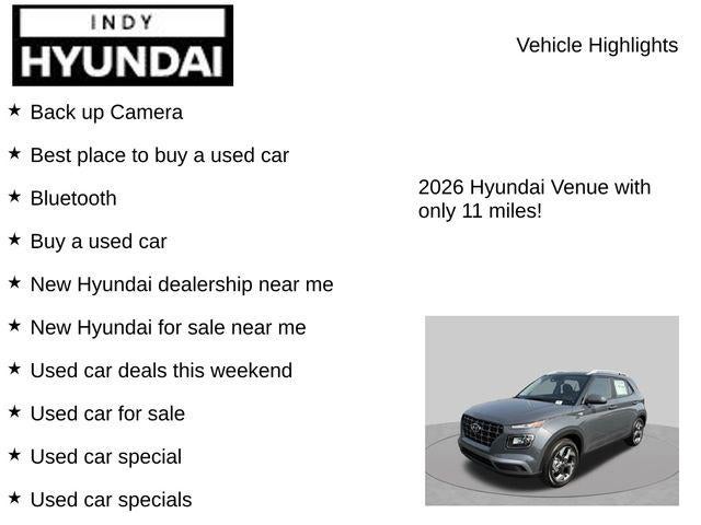 2026 Hyundai VENUE SEL