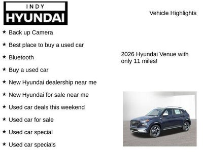 2026 Hyundai VENUE SEL