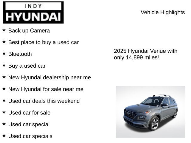 2025 Hyundai VENUE SEL