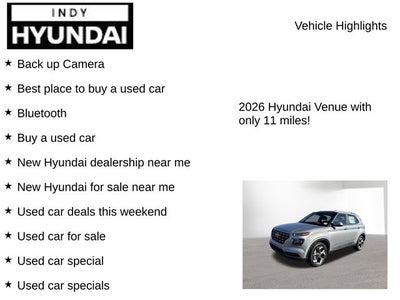 2026 Hyundai VENUE SEL