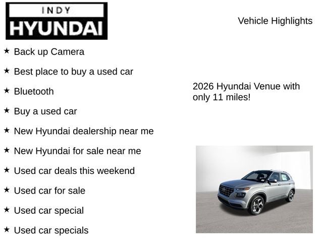 2026 Hyundai VENUE SEL