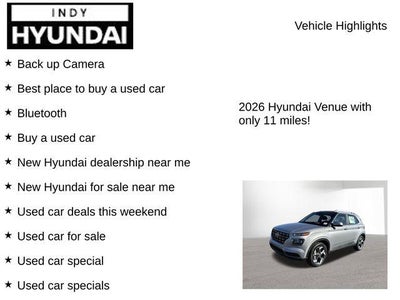 2026 Hyundai VENUE SEL