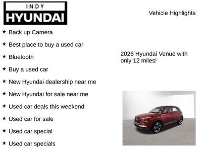 2026 Hyundai VENUE SEL