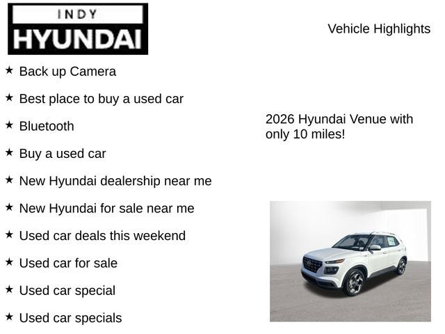 2026 Hyundai VENUE SEL