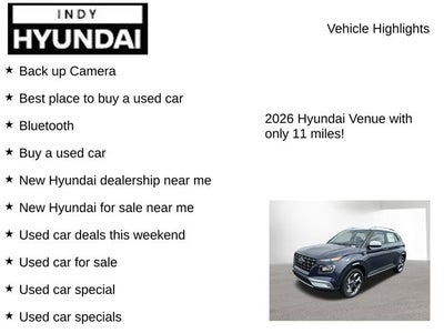 2026 Hyundai VENUE SEL