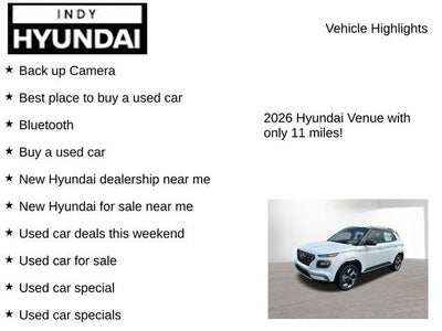 2026 Hyundai VENUE SEL