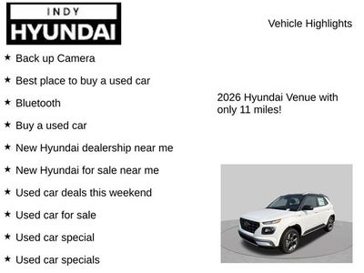 2026 Hyundai VENUE SEL